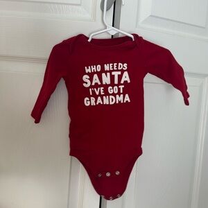 Christmas onesies six months